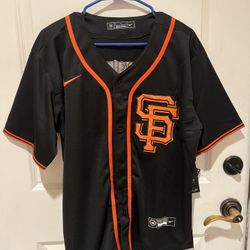 Men's San Francisco Giants #35 Brandon Crawford Black