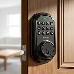 LNDU
Keyless Entry Door Lock for Front Door, Keypad Deadbolt Lock with Code