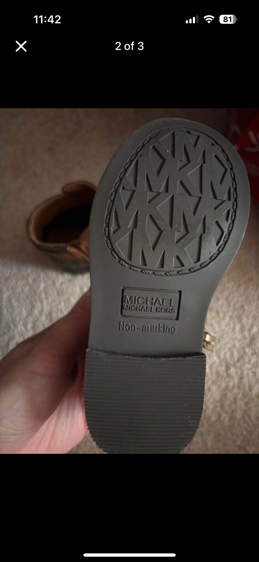 Toddler 6C Michael Kors Boots 