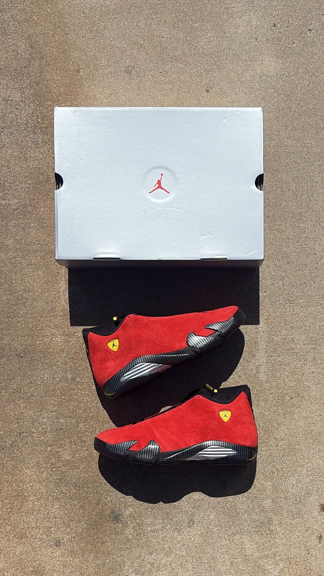 Size 13 Air Jordan 14 Ferrari 