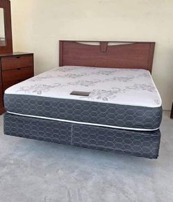 Full Deluxe Mattress And Box Spring 