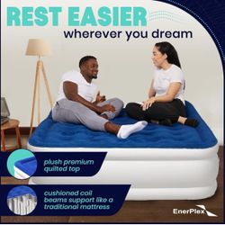 Air Mattress with Built-in Pump Brand New