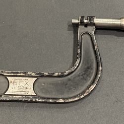 BROWN & SHARPE TOOLS REX 3”-4” OUTSIDE MICROMETER, No. 65, .001”. Patent date July 3rd 1923. Tool is in used condition.