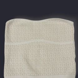 Express Cream Strapless Tube Top Sweater 