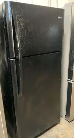 Frigidaire Top Mount Black Refrigerator
