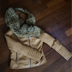Peanut butter leather New Bought It And Couldn’t Fit It ... Nice Leather For A Slim Women
