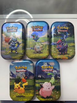 Pokémon - empty boxes