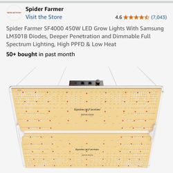 Spider Farmer SF 4000 450 W LED Grow Lights 