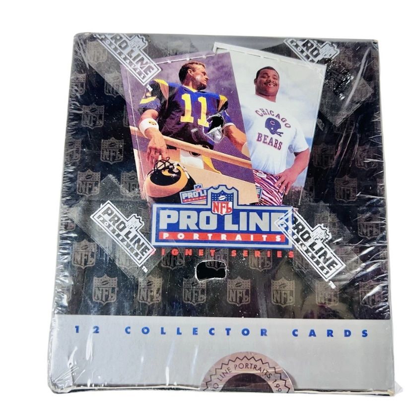 1991 Pro Line Portraits Signet Series NFL Football Box NFL Trading Cards Sealed