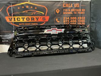 CHEVY SILVERADO ZR2 GRILLE 2024-2026 with CAMERA OEM