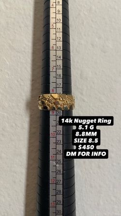 14k Nugget ring