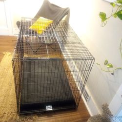XL Kennel For Sale For 2 Dog With Divider 