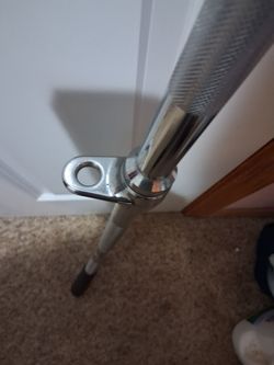 Chrome pull bar