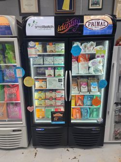 Double door freezer