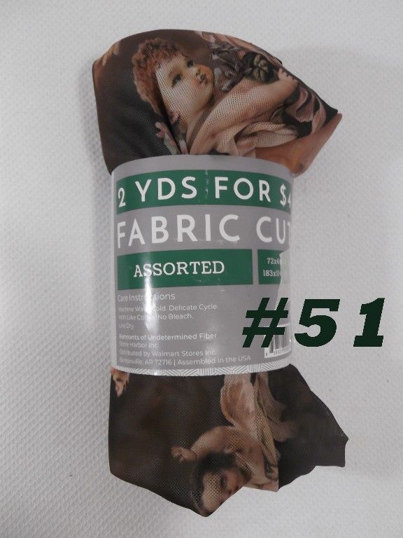 2-Yard Walmart Fabric Bundles – ONLY $4 Each!