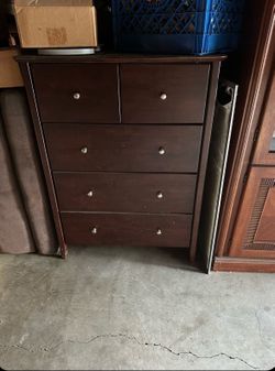 Wooden dresser drawer