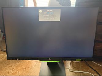 HP 25x Gaming Monitor