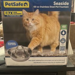 Petsafe 60 9z. Stainless Steel Pet Fountain 