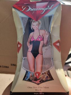 Dreamgirl babydoll One size Fits Most black