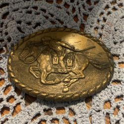 Pony Express Belt Buckle