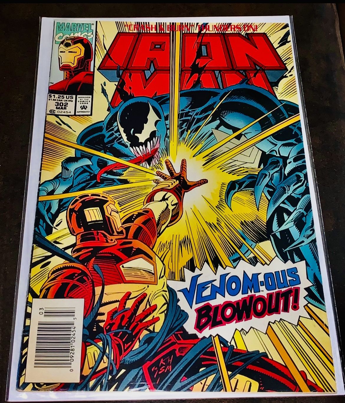 Iron Man vs Venom #302 Marvel Comics