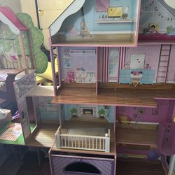 Barbie Dream Set!!! HUGE House With TONS of Barbie Sets And Clothing