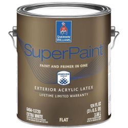 4x Sherwin Williams SuperPaint 1 Gal – Brand New Sealed – $100”
