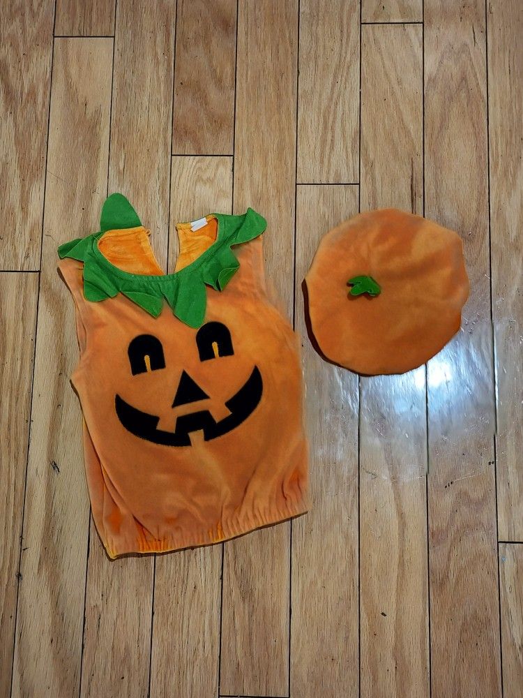 baby pumpkin costume 