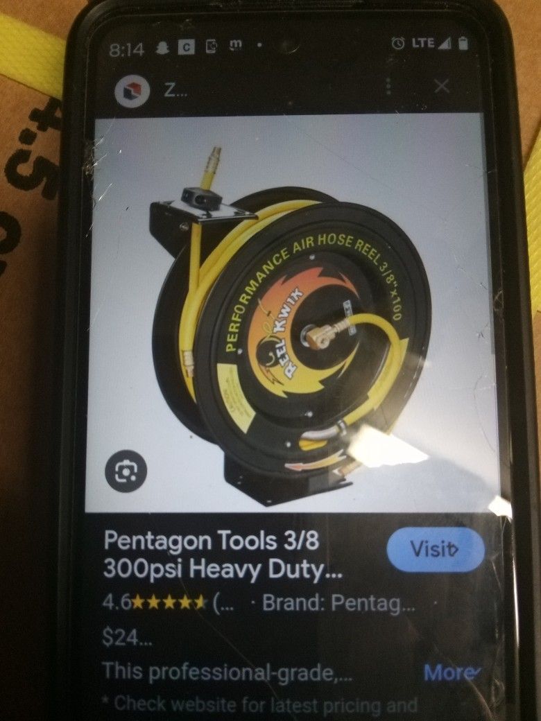 Air Hose And Reel