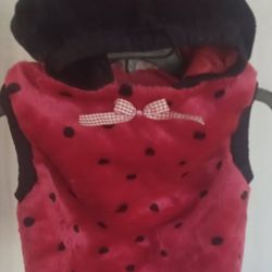 24 Month Fleece "LADYBUG" Costume