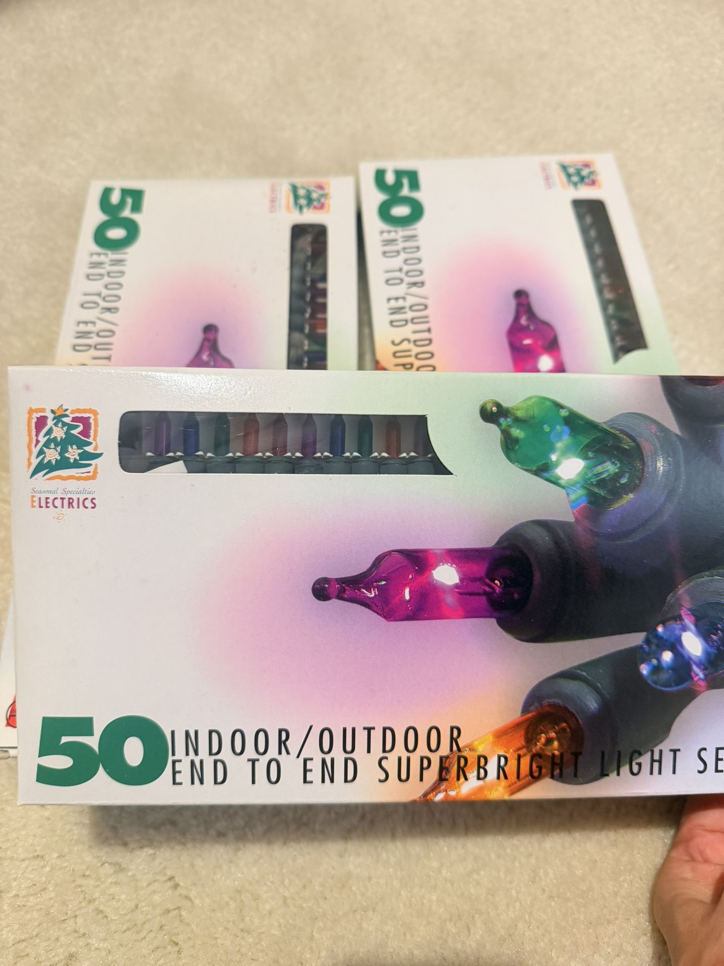 Holiday Indoor Outdoor Lights 