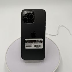 iPhone 15 Pro Max 256GB Black Unlocked – 87% Battery