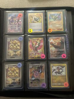 Pokemon Binder Cards