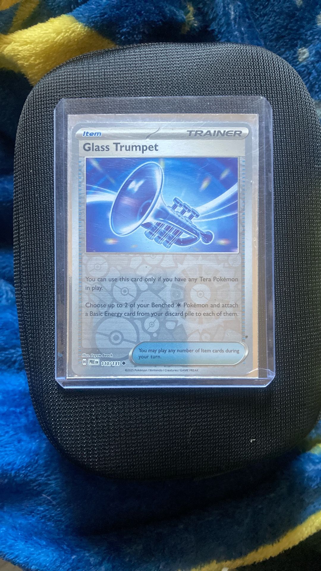Glass Trumpet Card