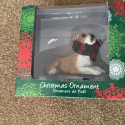 DOG CHRISTMAS ORNAMENT