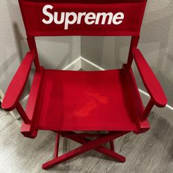 Supreme Director Chair (stain on seat) 