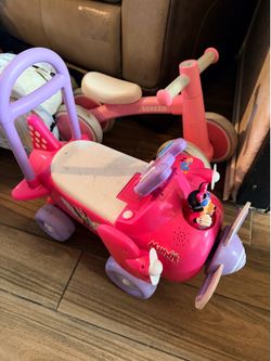 Two toddler bikes
