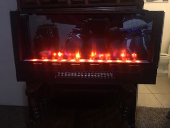 Febo Flame Electric Fireplace product # 16IN-42-109B model no.ZHS-42-A for  Sale in Bakersfield, CA - OfferUp