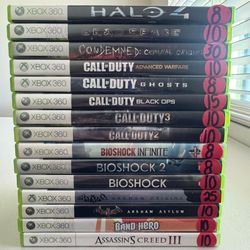 Xbox 360. Batman. Bioshock. Call of Duty