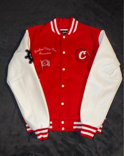Cookies crusaders red letterman jacket