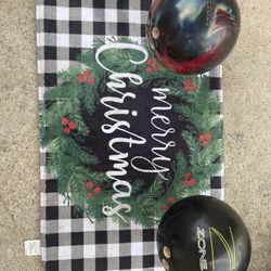 Men’s 16 lb Bowling Balls, Bag And Shoes