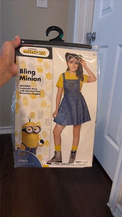Minion costume 12-14