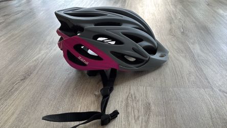 Zefal Women's Pro Gray Pink Bike Helmet (Universal Dial, 24 Large Vents, Ages 14+)