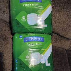 Adult Pull Ups Size L Asking  $7 For Both  Packs  New 