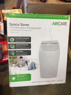 Space saver aircare humidifier