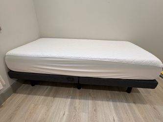 Moving Sale- Twin bed with mattress Very Clean