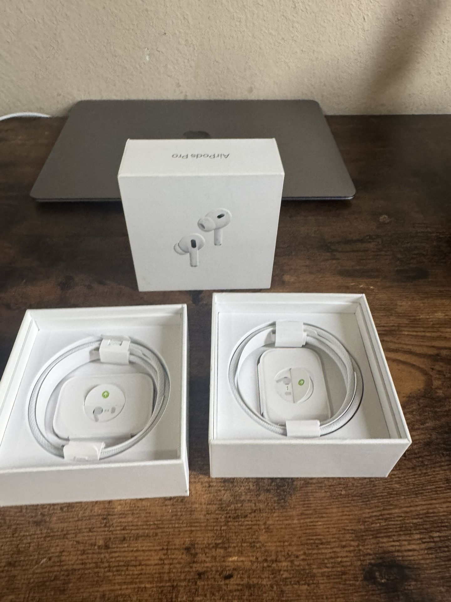 AirPods Pro 2nd gen ear tips with charging cable