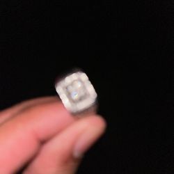 REAL DIAMOND RING Box And Everything