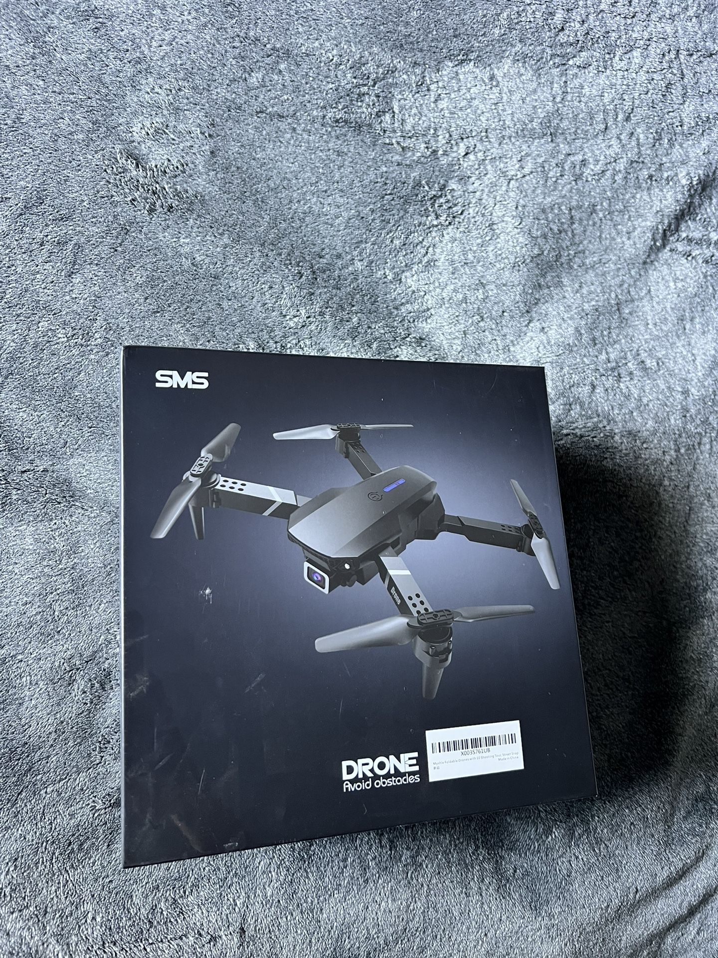 SMS 4k Dual Camera Drone All Black Brand New Sealed