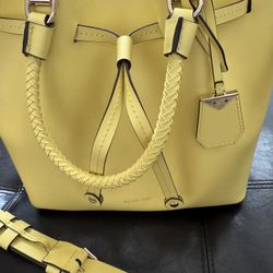 Michael Kors Yellow Handbag
